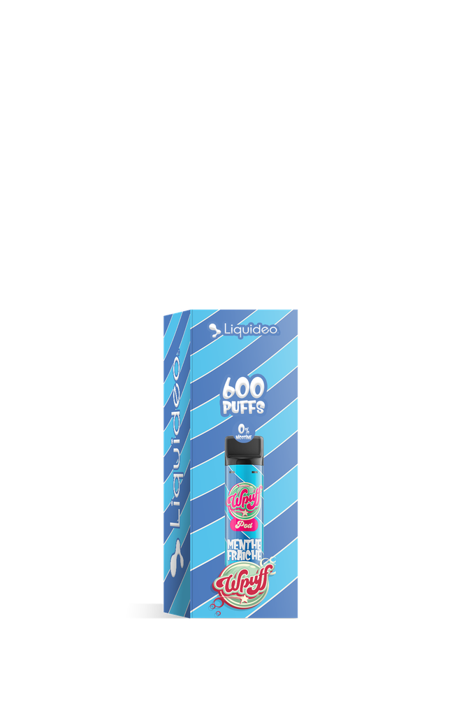 Wpuff 1800 - 1 pod Menthe Fraîche x10