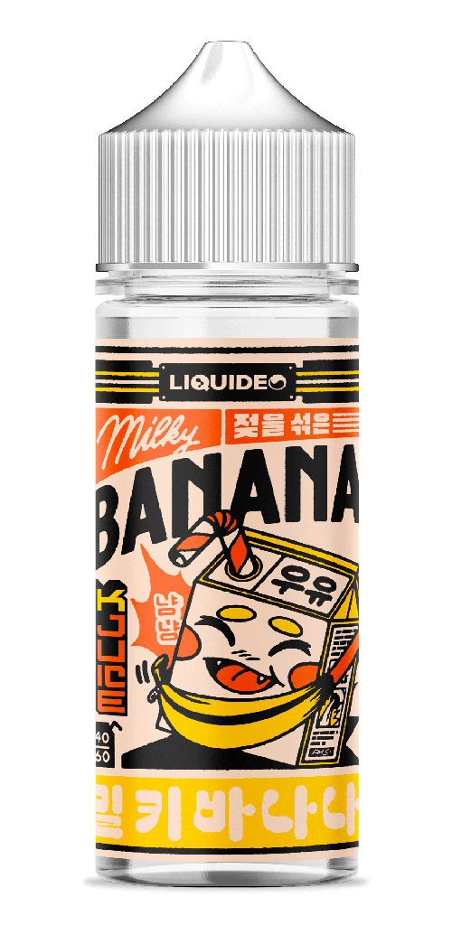 KJuice - Milky Banana 100ml x4