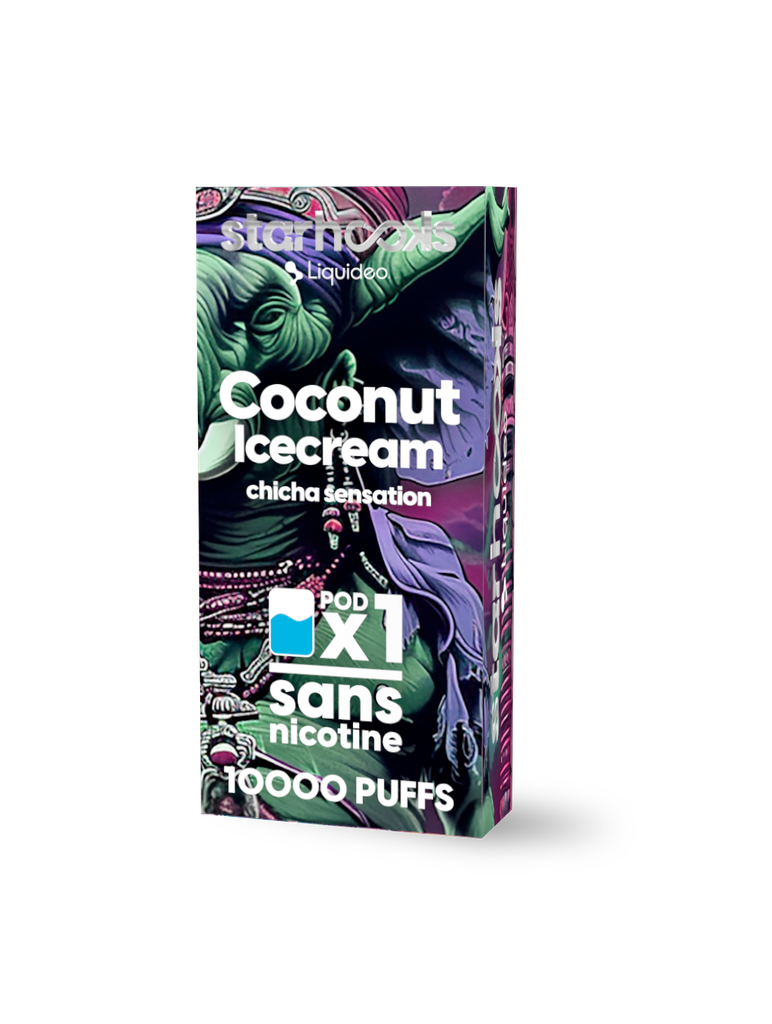 Starhooks Chicha - 1 pod Coconut Ice Cream x20