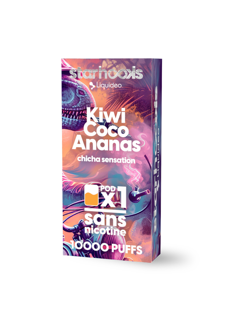 Starhooks Chicha - 1 pod Kiwi Coco Ananas x20