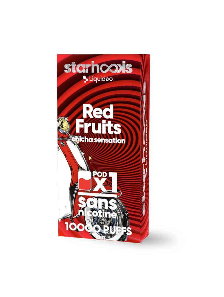 Starhooks Chicha - 1 pod Red Fruits x20