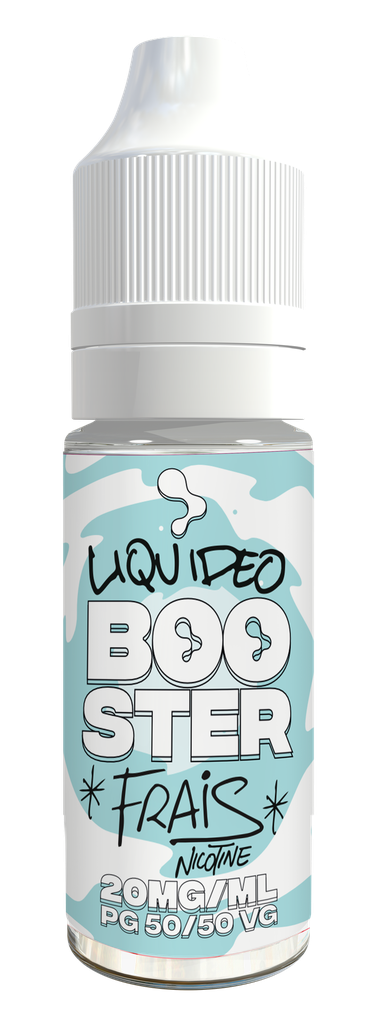 Liquideo - Booster Frais 50/50 - nicotine 20mg/ml 10ml x100