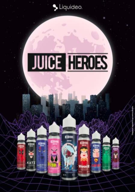 Poster Gamme Juice Heroes A1/A3