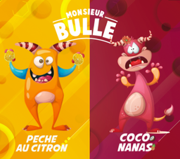 [PLV] Carte des saveurs Monsieur Bulle