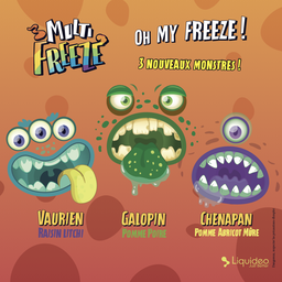 [PLV] Carte des saveurs MultiFreeze