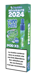 Wpuff Pod 2.0 - 1 batterie + 3 pods Pastouk x10