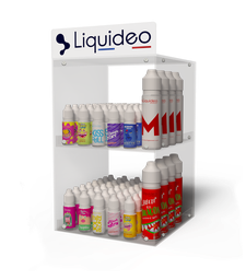 Petit Display plexi e-liquide Liquideo